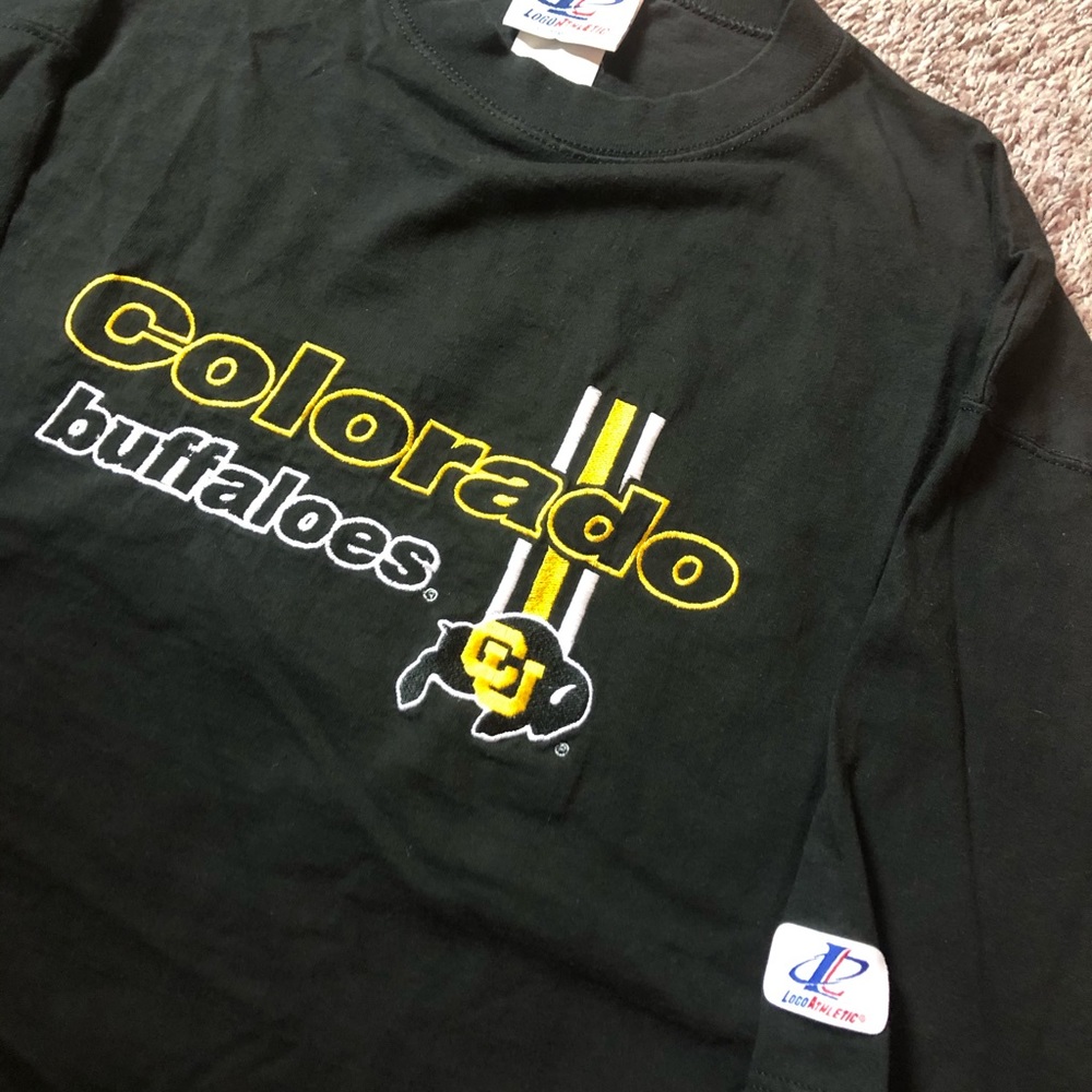 Vintage Logo Athletic Colorado Buffaloes Shirt